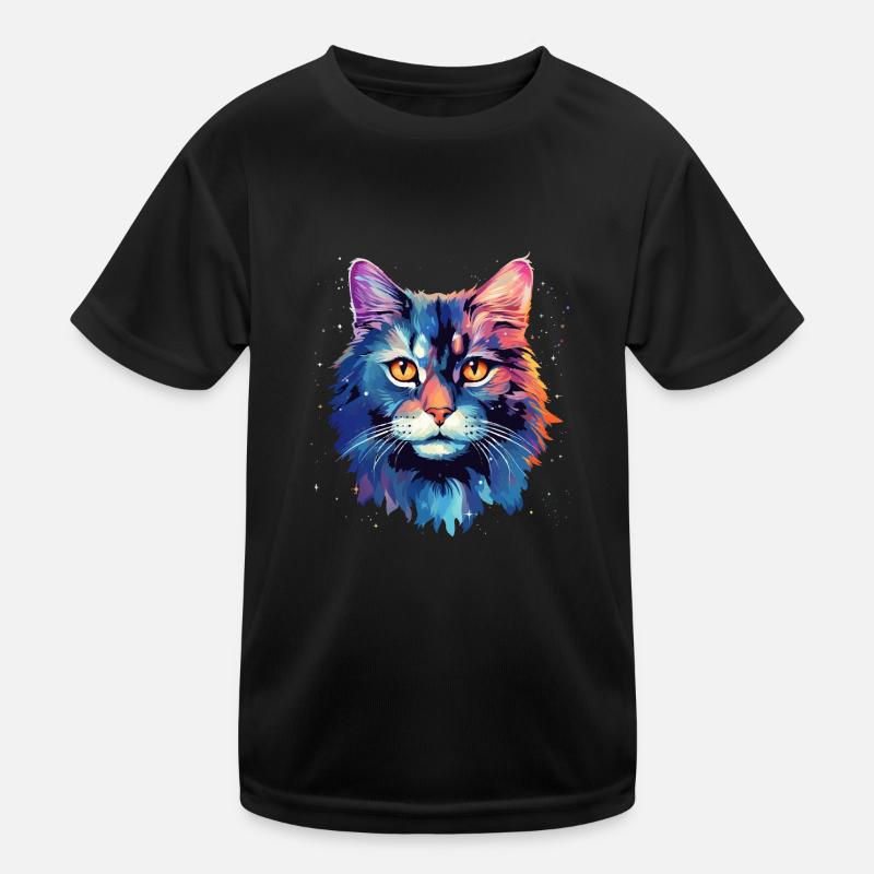 Beau chat pour les fans de chats, cadeau pour chat T-shirt sport Enfant
