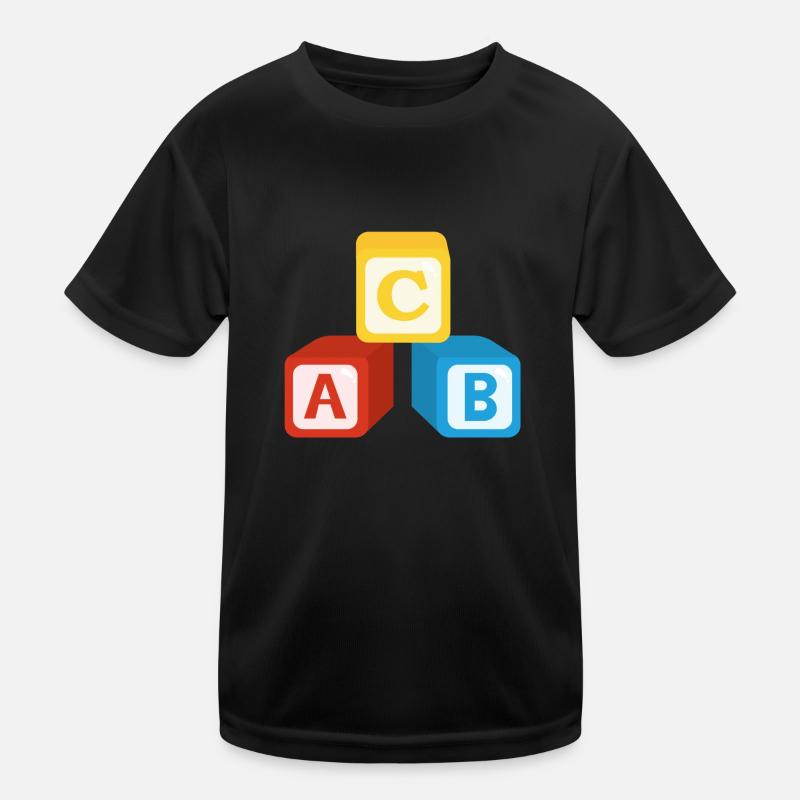 ABC Cube T-shirt sport Enfant