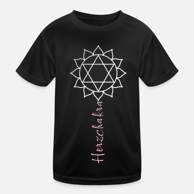 Chakra, Fleur, Chakra Du Coeur, Symbole T-shirt sport Enfant