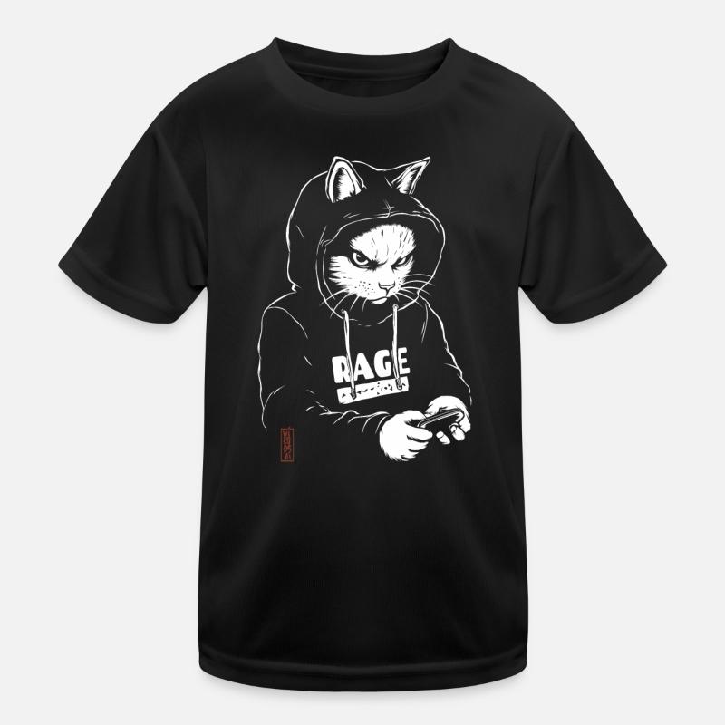 Chat à capuche T-shirt sport Enfant