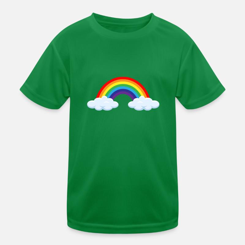 Rainbow after the thunderstorm- ApriNoeScor Kids Functional T-Shirt