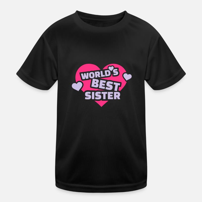 Schwester Kinder Funktions-T-Shirt