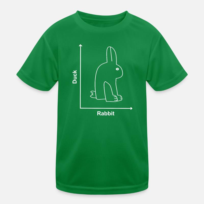 Rabbit Duck Funny Animals Kids Functional T-Shirt