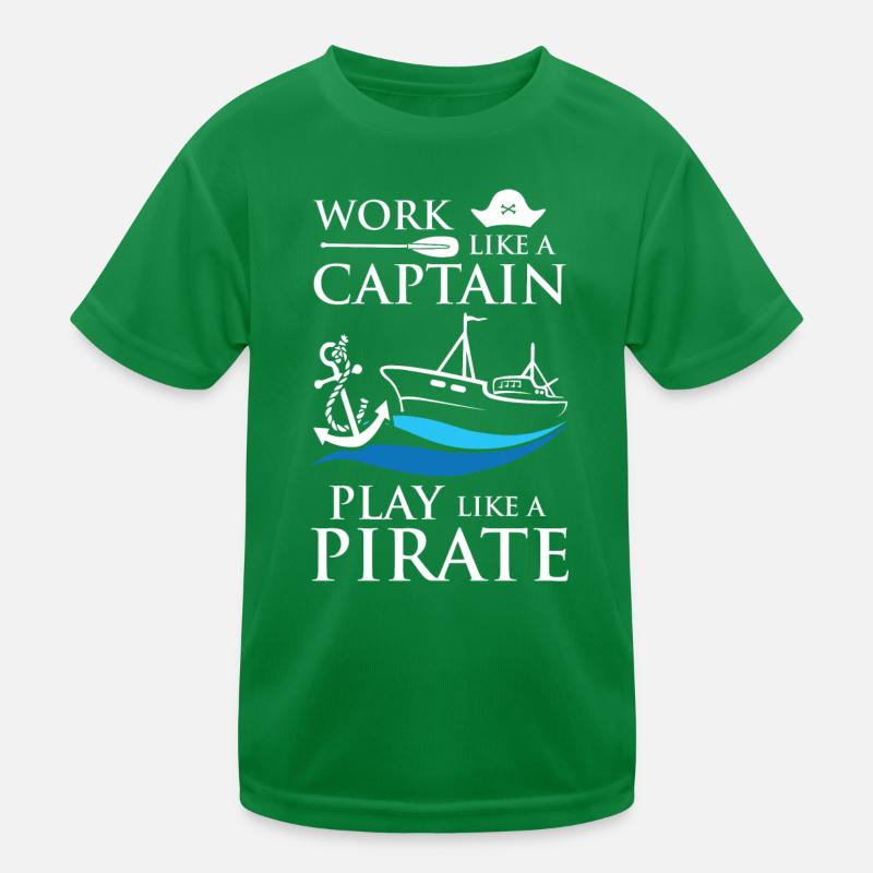 Capitaine Pirates T-shirt sport Enfant
