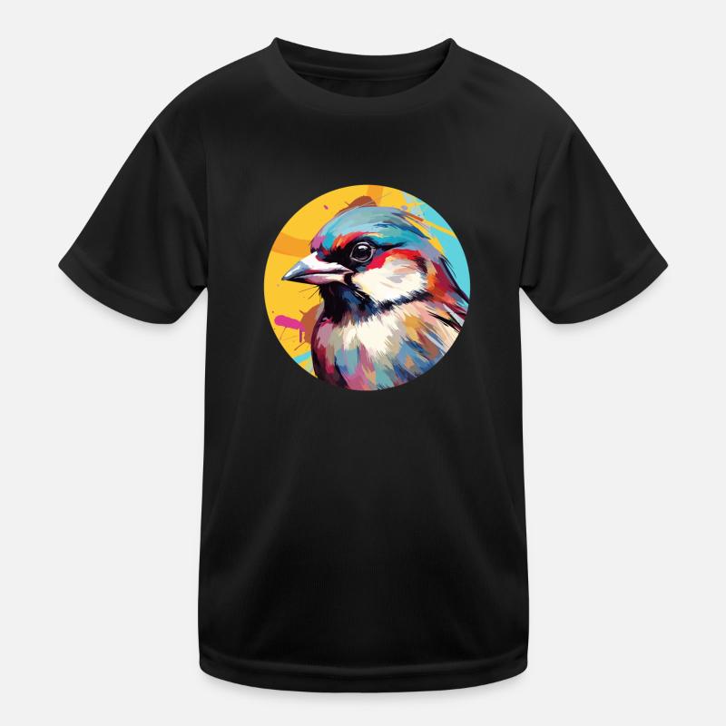Haussperling Kinder Funktions-T-Shirt