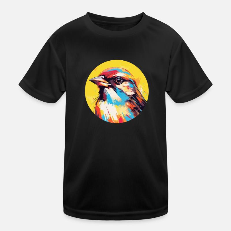 Haussperling Kinder Funktions-T-Shirt