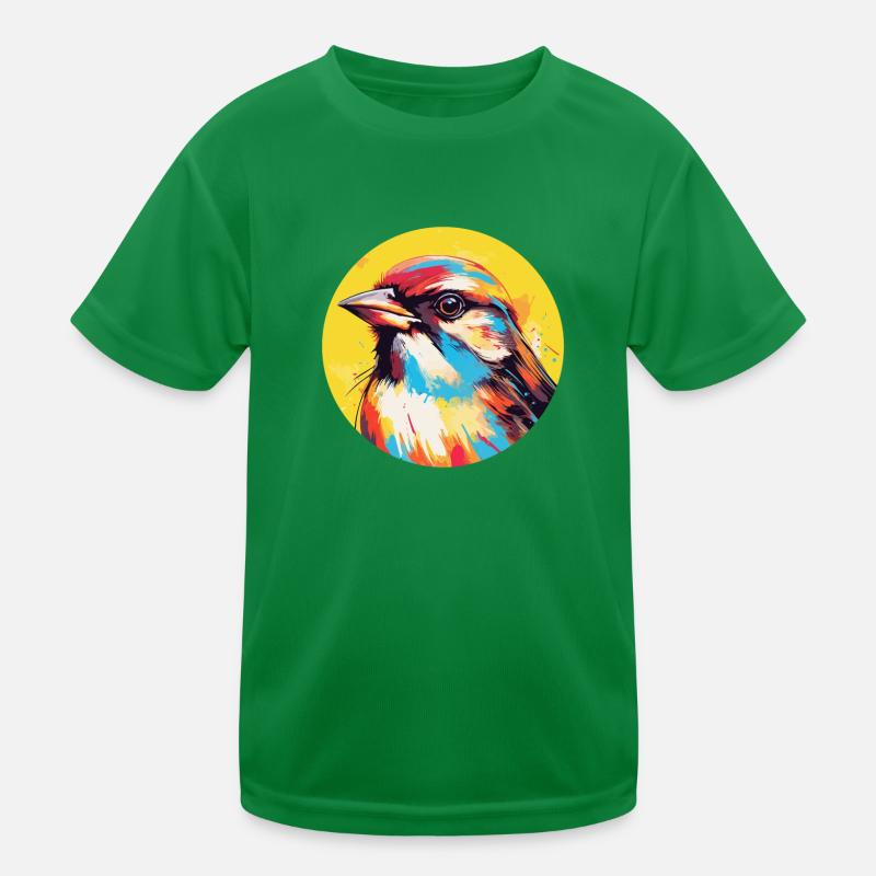 Haussperling Kinder Funktions-T-Shirt