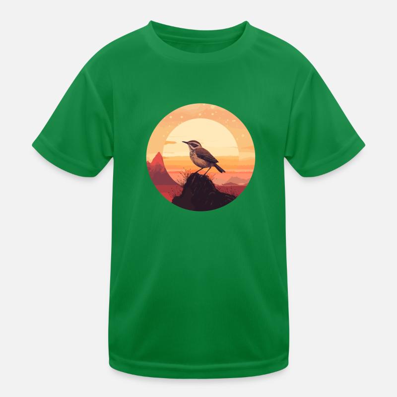 Wren bird Kids Functional T-Shirt