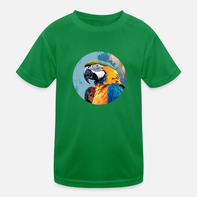 Ara bleu-or T-shirt sport Enfant