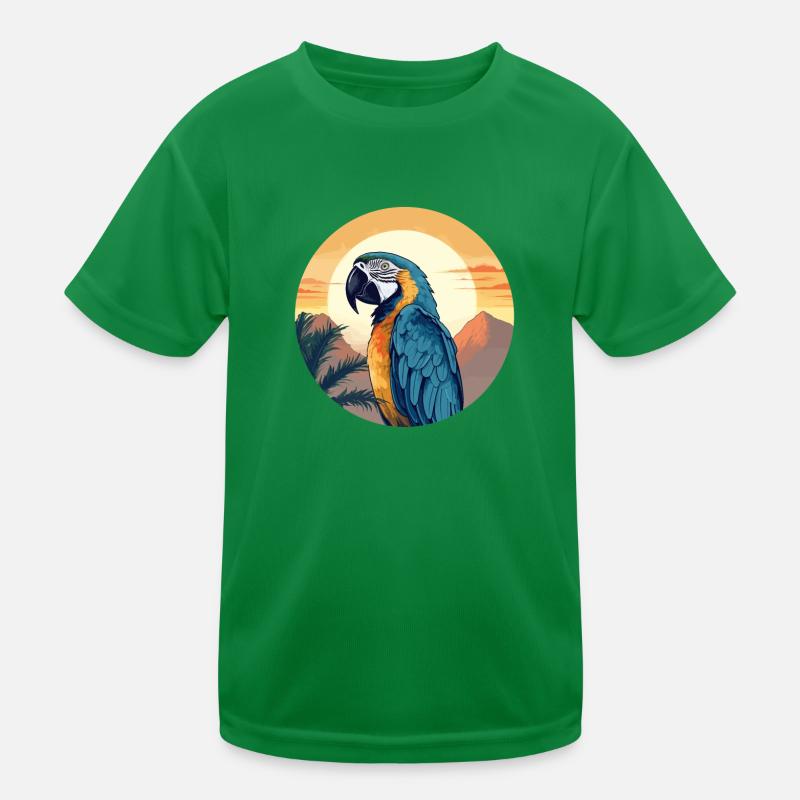 Ara bleu-or T-shirt sport Enfant