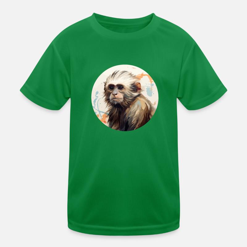Capuchin monkey Kids Functional T-Shirt