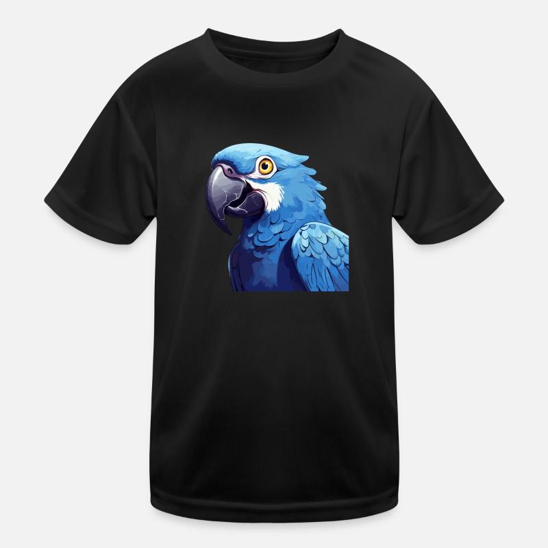 Hyazinth-Ara Kinder Funktions-T-Shirt