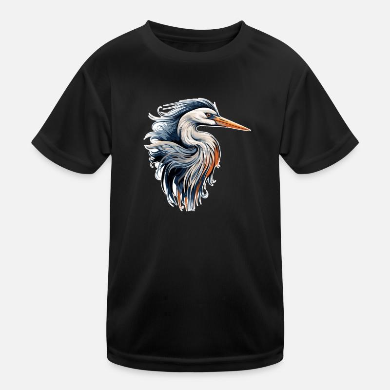 Héron T-shirt sport Enfant