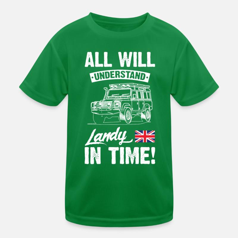 All Will Understand Landy In Time Kids Functional T-Shirt