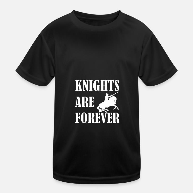 Les chevaliers sont éternels Ritter Mittelalter T-shirt sport Enfant