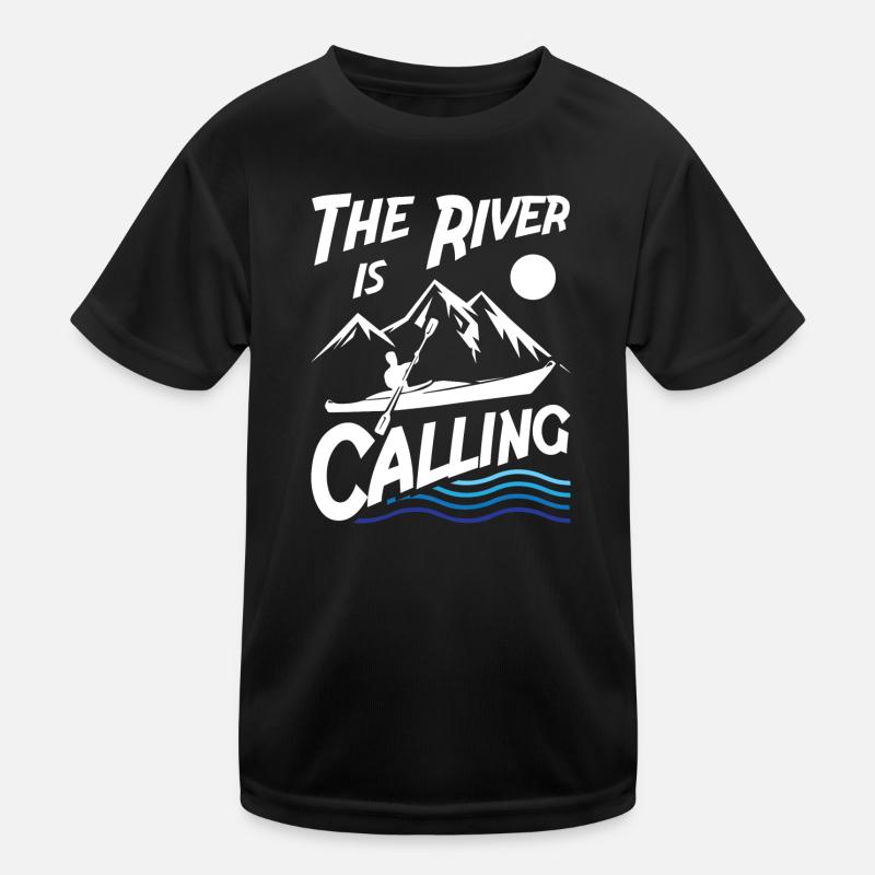 La rivière appelle T-shirt sport Enfant