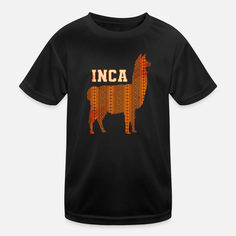 Inka Alpaka Kinder Funktions-T-Shirt