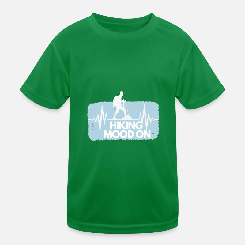 Hiking mood on Hiking Wanderung lustig Geschenk Kinder Funktions-T-Shirt