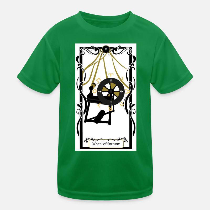 Rad des Schicksals Kinder Funktions-T-Shirt