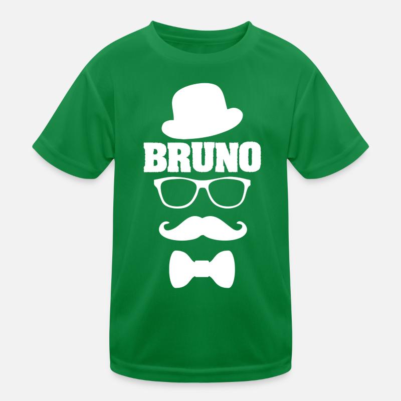 First name Bruno Kids Functional T-Shirt