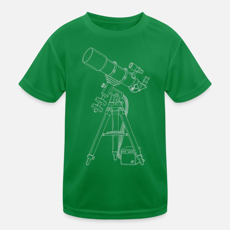 Refraktor Teleskop Astrofotografie  Kinder Funktions-T-Shirt