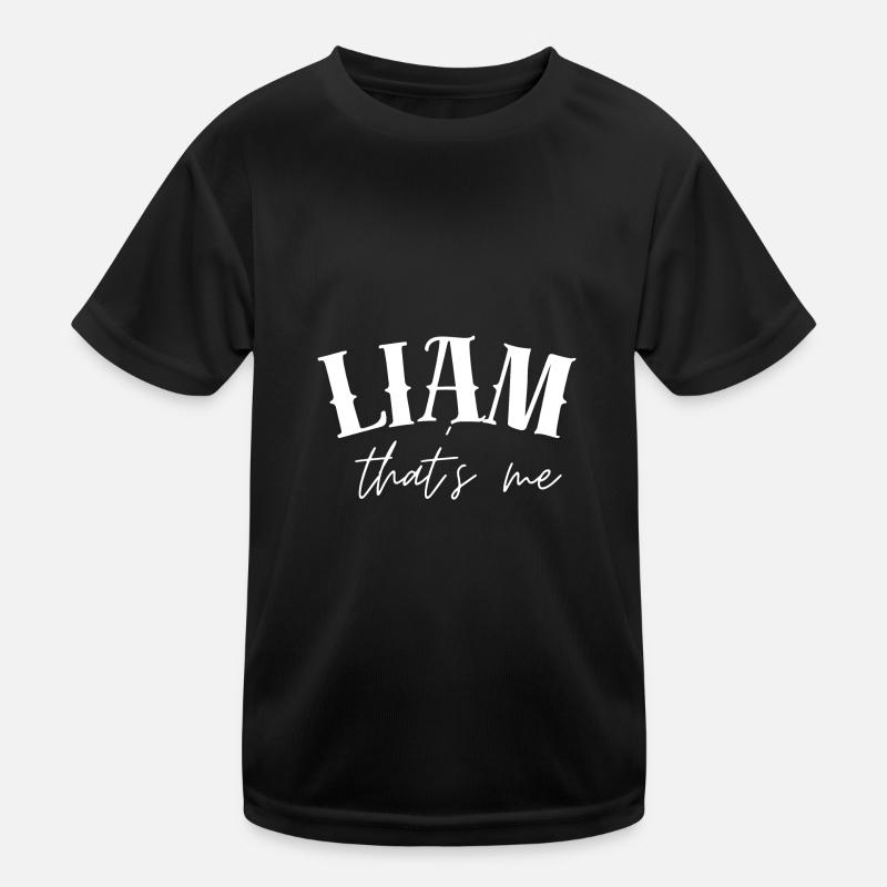 Liam Nom Cadeaux Liam Prénom T-shirt sport Enfant