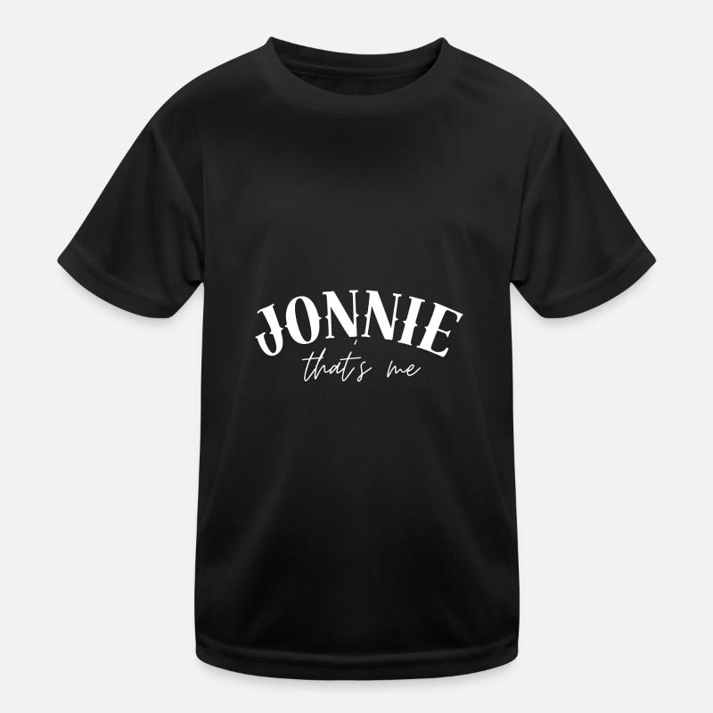 Jonnie First name Johnny Johnnie John Jonathan Kids Functional T-Shirt