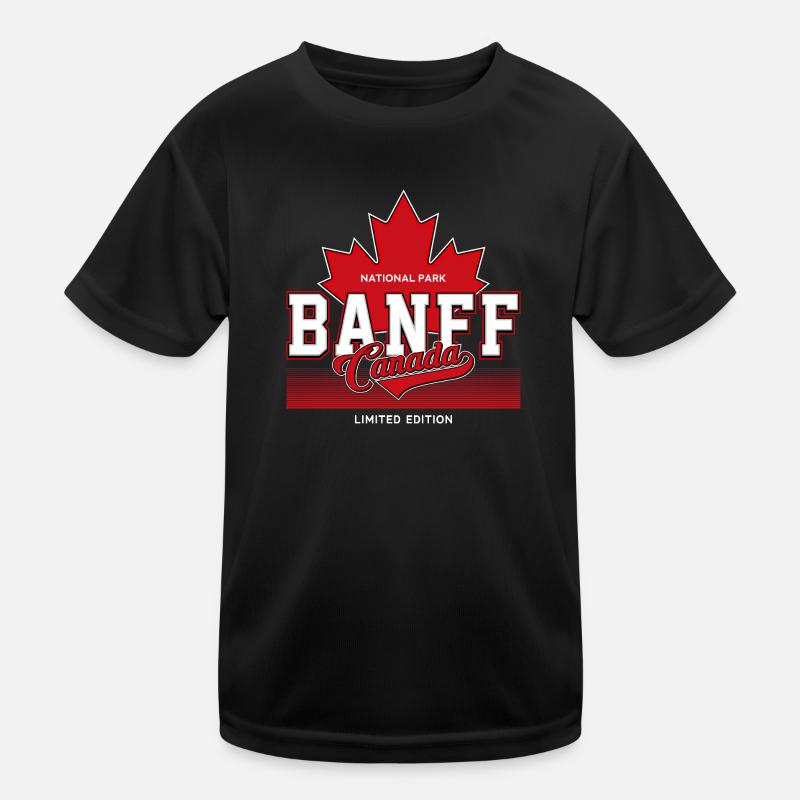 Banff, Canada T-shirt sport Enfant
