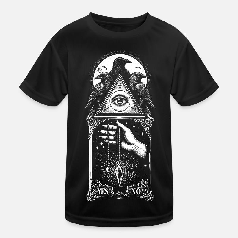 pendule Yes/No Corbeaux T-shirt sport Enfant
