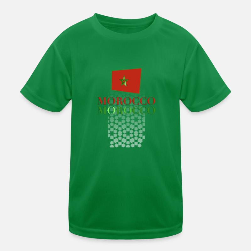 Morocco Kids Functional T-Shirt