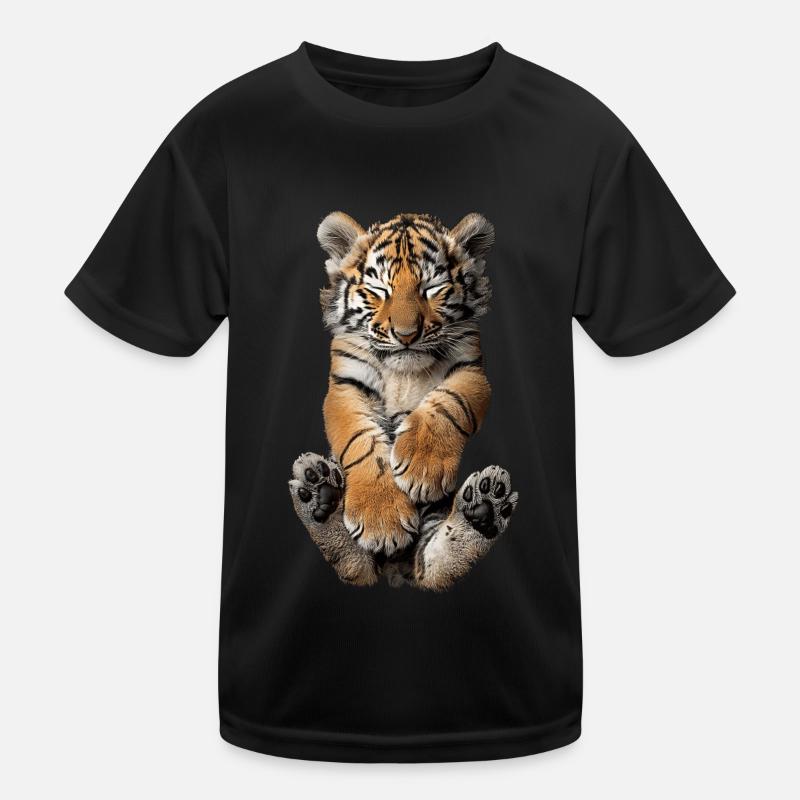 Tiger Kinder Funktions-T-Shirt