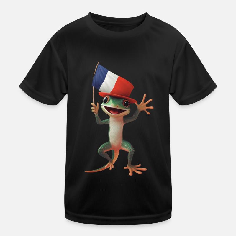 Gecko Kinder Funktions-T-Shirt