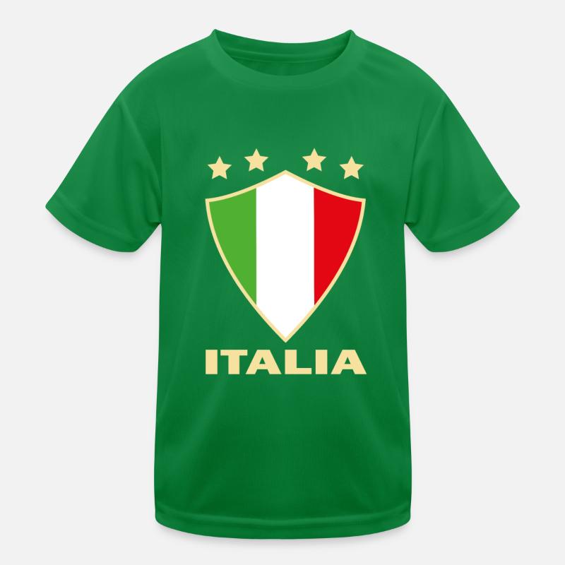 ITALIA 2 Kinder Funktions-T-Shirt