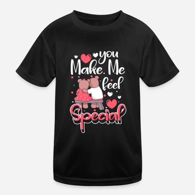 Couple romantique Romance Affection T-shirt sport Enfant