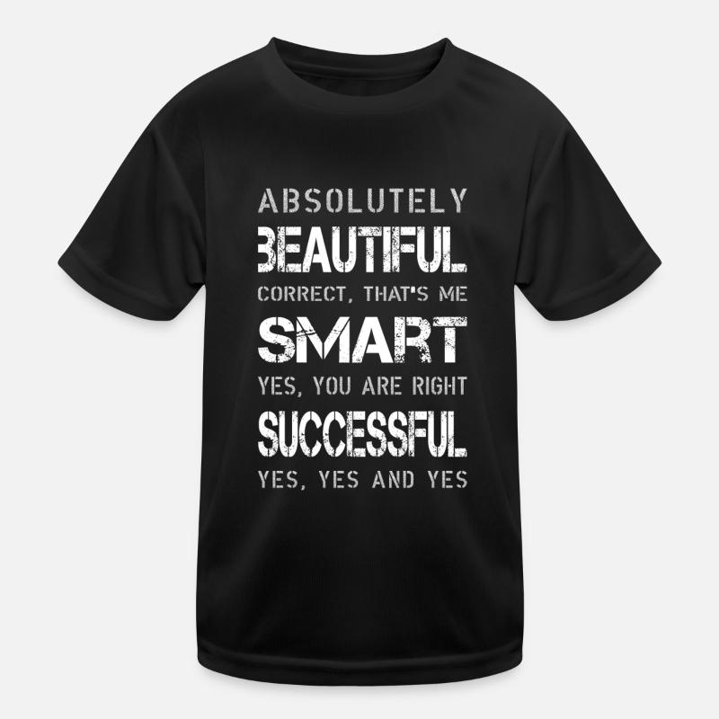 Succès Smart Beautiful T-shirt sport Enfant