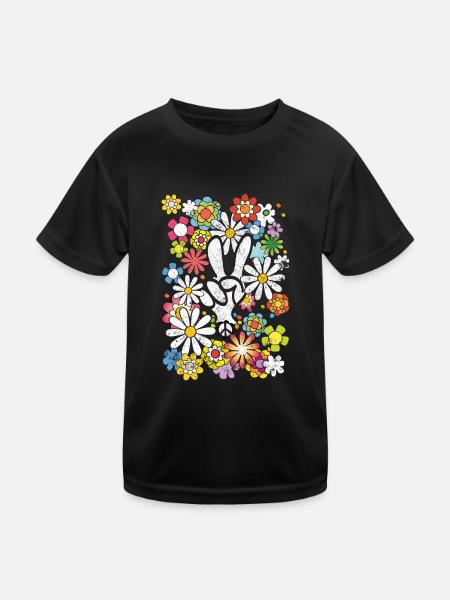 Have a nice Day! (used look) - Kids Functional T-Shirt - black - Front