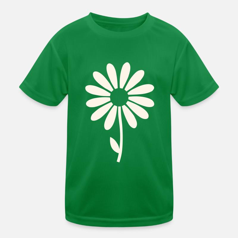 Gänseblümchen-Blüte Kinder Funktions-T-Shirt