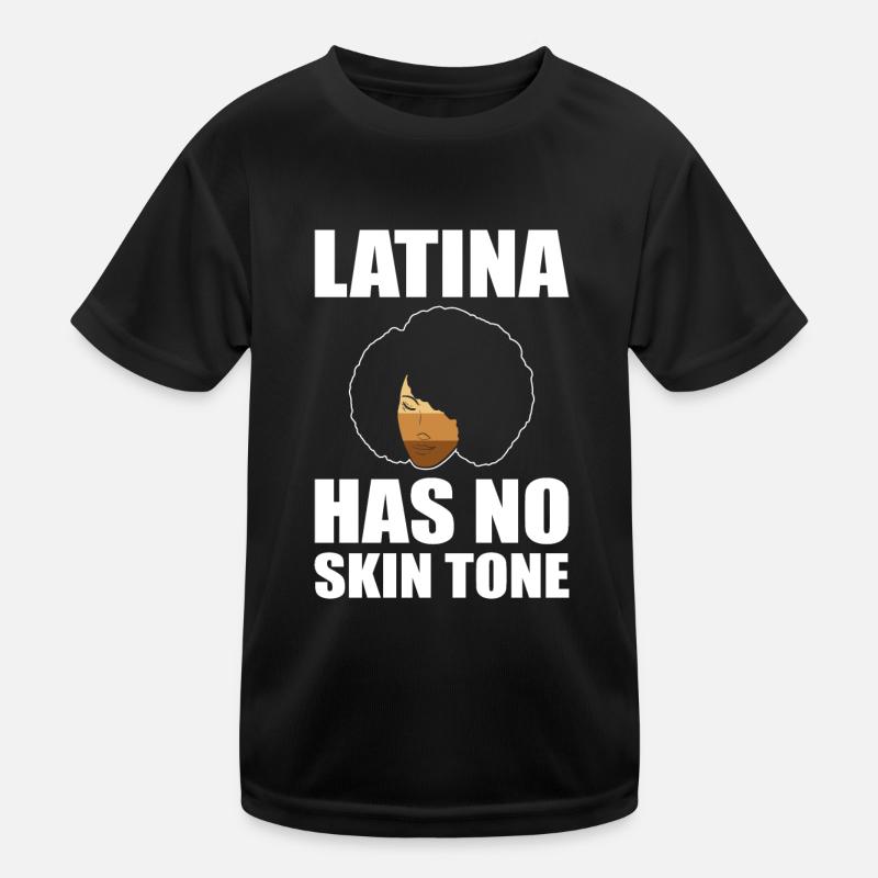 Afro Latina Kids Functional T-Shirt