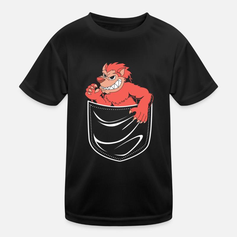 Werwolf Kinder Funktions-T-Shirt