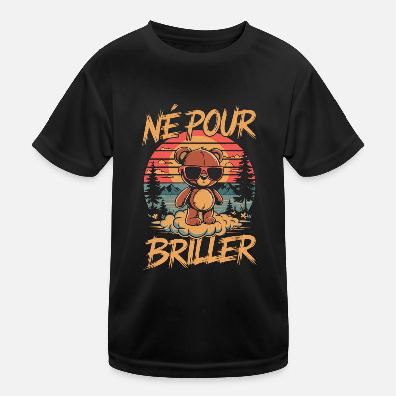 Né pour Briller T-shirt sport Enfant