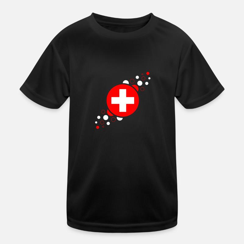 Suisse wm T-shirt sport Enfant