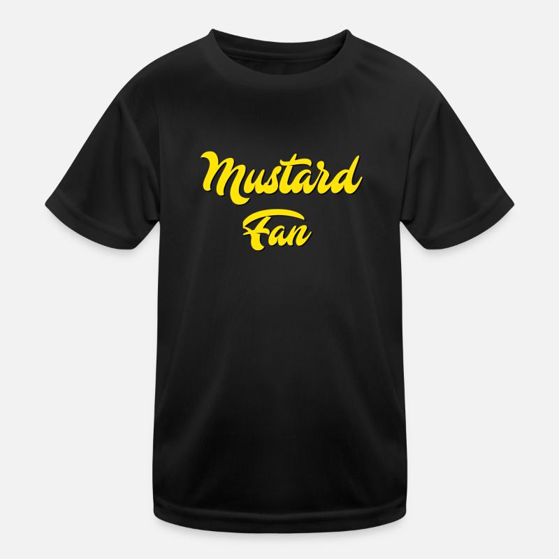 Éventail de moutarde T-shirt sport Enfant