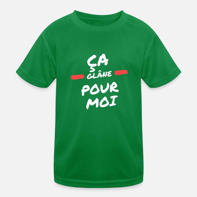Ça Glâne pour moi - Modèle 40 T-shirt sport Enfant