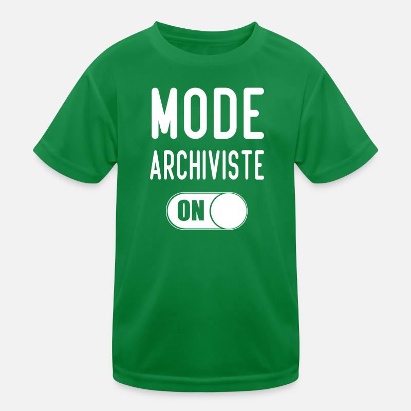 Mode on Cadeau et Archiviste T-shirt sport Enfant