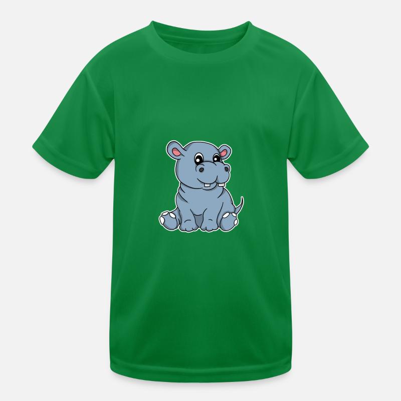 Hippopotame Doux Hippopotame Cadeau T-shirt sport Enfant