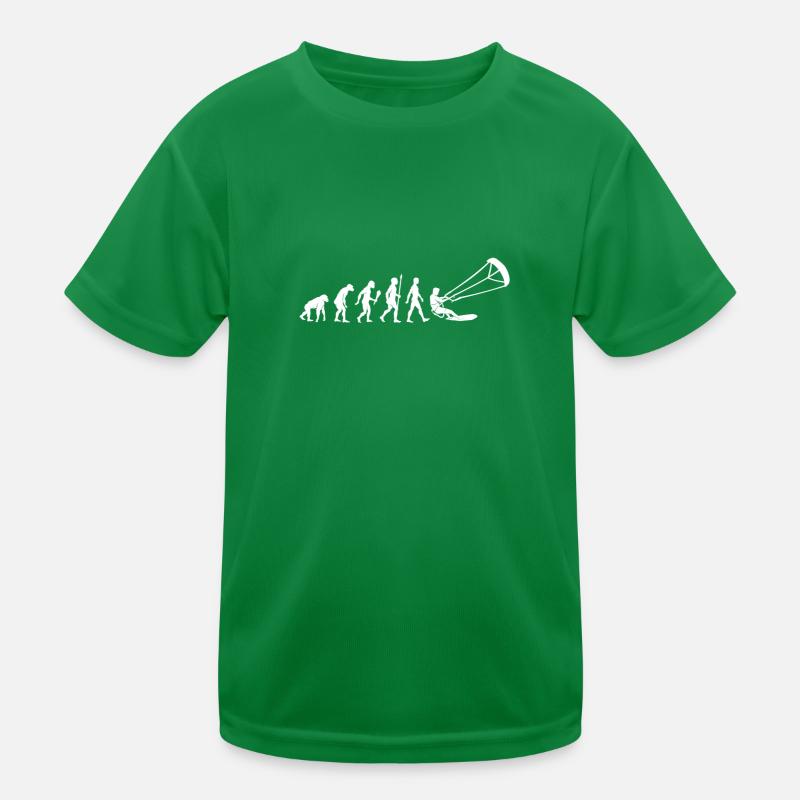 Kitesurf Evolution Kitesurf Idée cadeau T-shirt sport Enfant