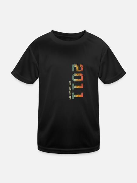 Cadeau 11e anniversaire 11 Édition Limitée 2011 - T-shirt sport Enfant - noir - Devant