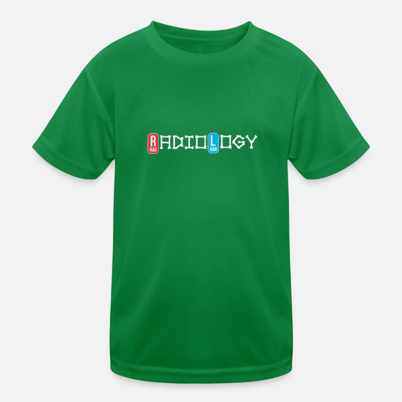 Radiology Design For Radiologist X-Ray Technicians Kids Functional T-Shirt