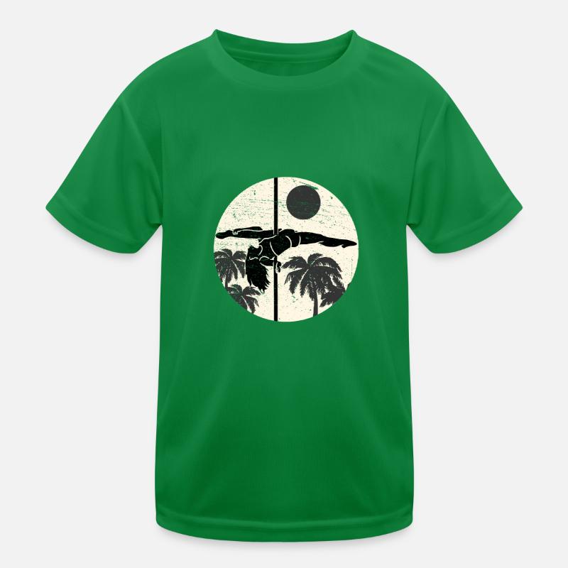 Vintage Pole Danicing Dancer Pole Dance T-shirt sport Enfant