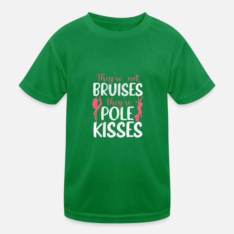 Dictons drôles Pole Danicng Pole Dancer T-shirt sport Enfant